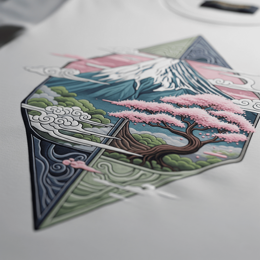 Koi Pagoda Tee